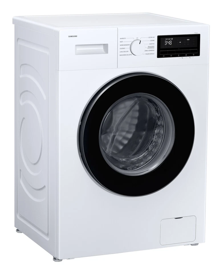Samsung Lavatrice Serie 3000 9Kg WW90DG5G34AEET 1400 Giri/min Bianco - Immagine 4 di 4