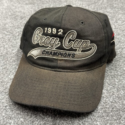 Vintage Calgary Stampeders Hat CFL Football Canadian Gray Cup 1992 Starter Faded