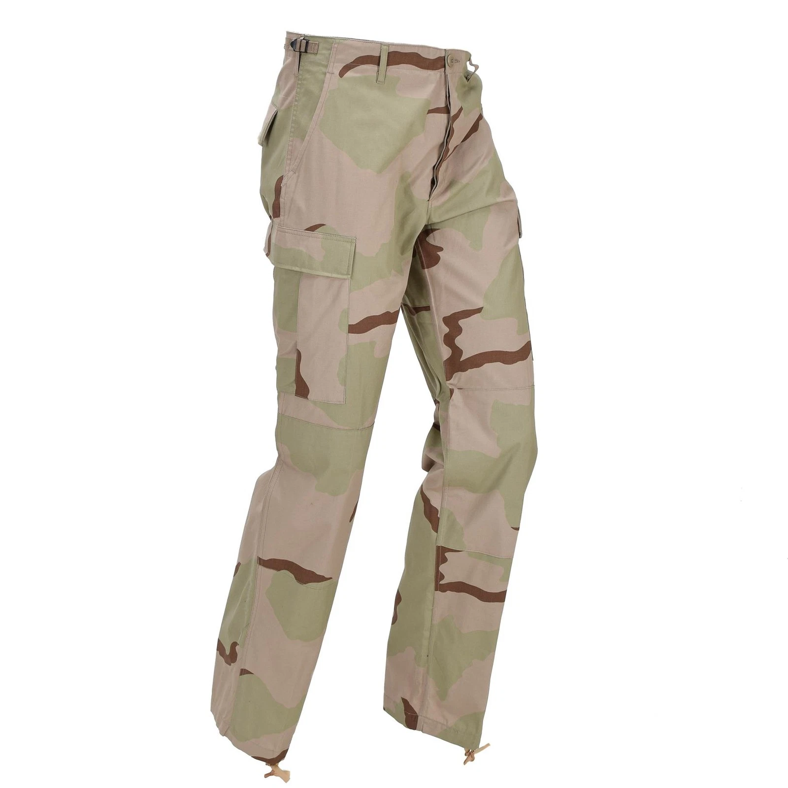 Original Dutch Military Field Pants Cargo Pockets 3-Color Desert Camo