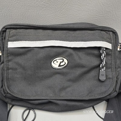 Vintage Trek Bicycle Handlebar Black Bag, Zip Pockets, Inner Pocket, Logo |  eBay