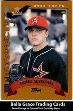 2002 Topps Traded & Rookies Doug Sessions #T202 Houston Astros Rookie MLB