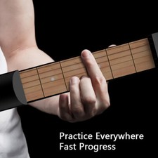 New Pocket guitar - 6 String 6 Fret Maple Fingerboard Practice Tool Chord Traine