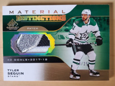 2020-21 SP Game Used Tyler Seguin Gold Material Distinctions 3 Color Relic 24/25
