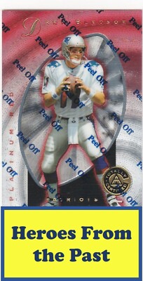 1997 Pinnacle Totally Certified Platinum Red#7 Drew Bledsoe #/4999 055-C