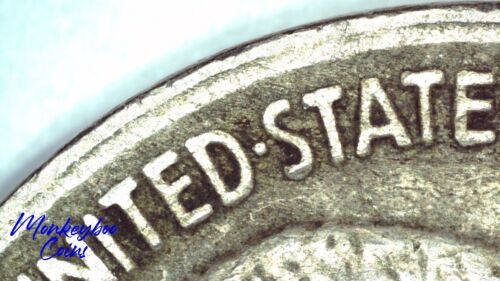 1934 D Buffalo Nickel - Reverse Collar Clash - VF - Rare Error Coin Coin - 第 1/5 張圖片