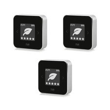 Eve Room - Raumluft-Qualitätssensor mit HomeKit Technologie & Thread, 3er Pack