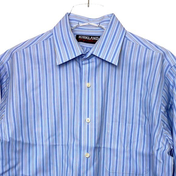 kirkland dress shirts Signature Men's Traditional Fit Shirt (#7771468) Elevate Your Style with Kirkland Signature Mens Dress Shirt Men Dress Shirt Kirkland Signature