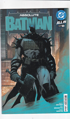 ABSOLUTE BATMAN #1 NEAR MINT 2ND PRINT DC COMICS 2024 NICK DRAGOTTA COVER #A  