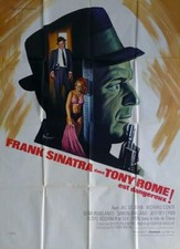 TONY ROME - SINATRA / BIKINI WOMAN / JILL ST. JOHN - ORIGINAL LARGE MOVIE POSTER