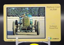 Sunbeam Grand Prix Highway Card Cards Japan Japanese Vintage Retro Very Rare