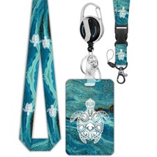 Lovely Turtles Neck Strap Card Case Card Holder Neck Lanyard Key Badge Lanyard
