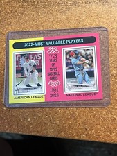 2024 Topps Heritage Most Valuable Players #212 2022 Aaron Judge Paul Goldschmidt
