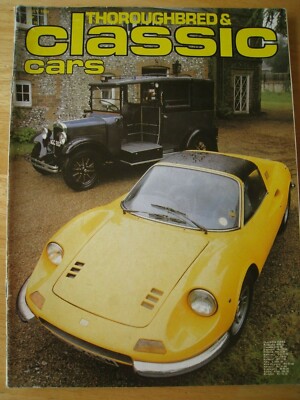 THOROUGHBRED CLASSIC CARS MAGAZINE JUL 1980 PONTIAC TAXI BENTLEY SAAB TIGERS LE 