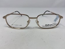 On Guard O7OP 56-16-140 Gold Metal Full Rim Eyeglasses Frame YS27