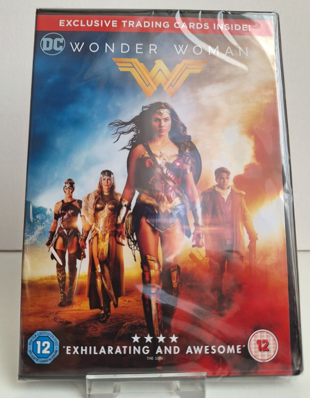 Wonder Woman (2017) Gal Gadot NEW AND SEALED DVD Limited Edition Free Cards
