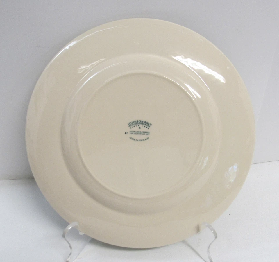 Johnson Brothers Springfield 绿色甜点/沙拉盘 - 3 件套 - 二手状况完好 — 第 4/4 张图片