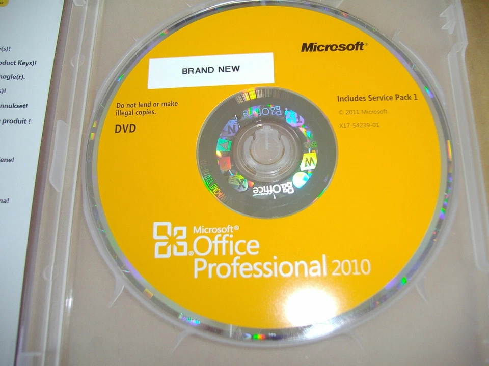 Microsoft Office 2010 Professional Licensed for 2 PCs Full w/DVD MS Pro  =NEW= - Image 4 of 4