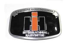 International Harvester Metal w/ Enamel Accents Belt Buckle Perfect Gift For him