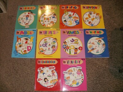 Teacher Created Material BASIC SKILLS SERIES 10 Books ABC WRITING MATH VOCABULAR