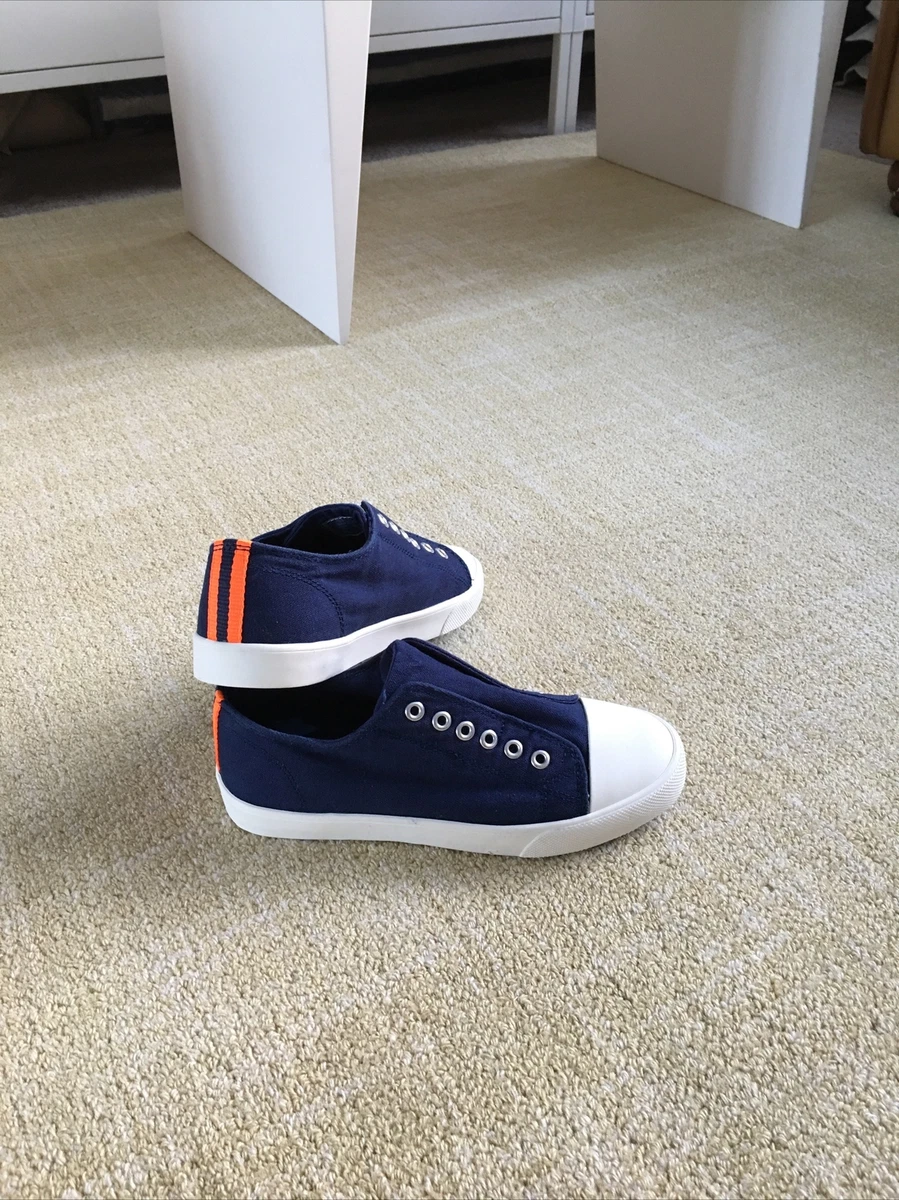 Boden Laceless Canvas Pullons Shoes Size 35 eBay