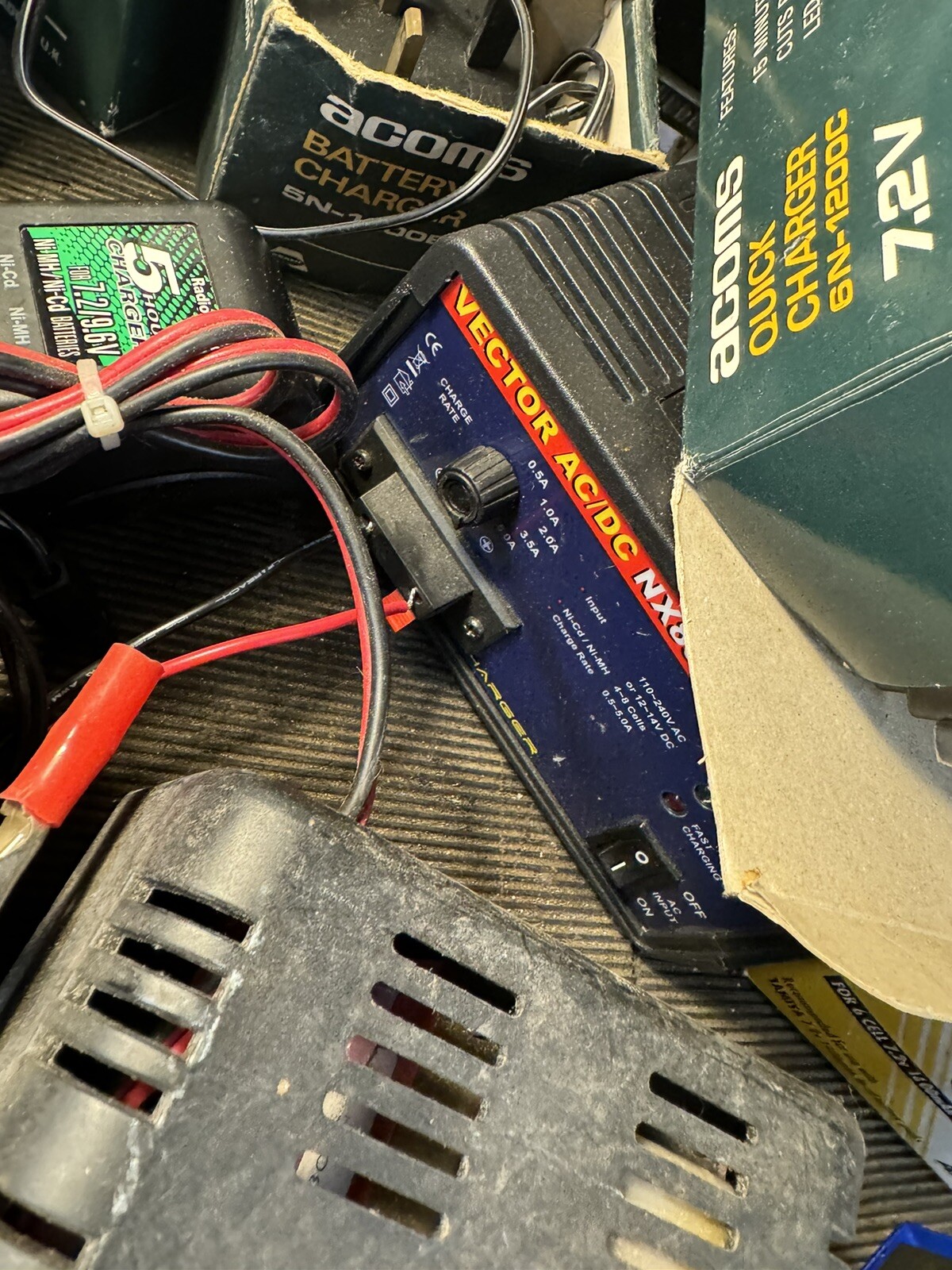 Or Other Vintage Battery Chargers Joblot Rc Car Spares Bundle eBay