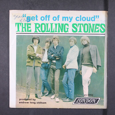 ROLLING STONES: get off of my cloud / i'm free LONDON 7'' Single 45 RPM