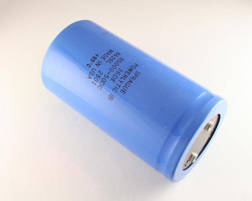 SPRAGUE 36DE853G050DF2A 85000uF 50V Large Can Electrolytic