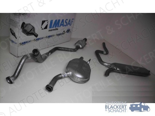 Imasaf Auspuffanlage Komplett für Mercedes Kombi 300 T D Ohne Kat S124 1985-1993-image