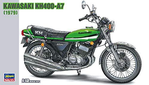 Hasegawa 1/12 Motorcycle Bike Series Kawasaki KH400-A7 Plastic Model Kit Japan - Image 6