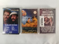 The Bellamy Brothers Cassette Lot of 3 - Restless, Lonely Planet, Best of