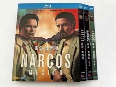Narcos: Mexico Season 1-3 1080P  TV Series 6 Disc All Region Brand New Boxed