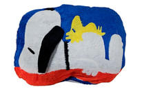 Vintage Snoopy and Woodstock Pillow Used