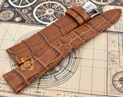 Cinturino per Orologio in Vera Pelle Stampa Alligatore Morellato Made in Italy - Foto 41 di 44