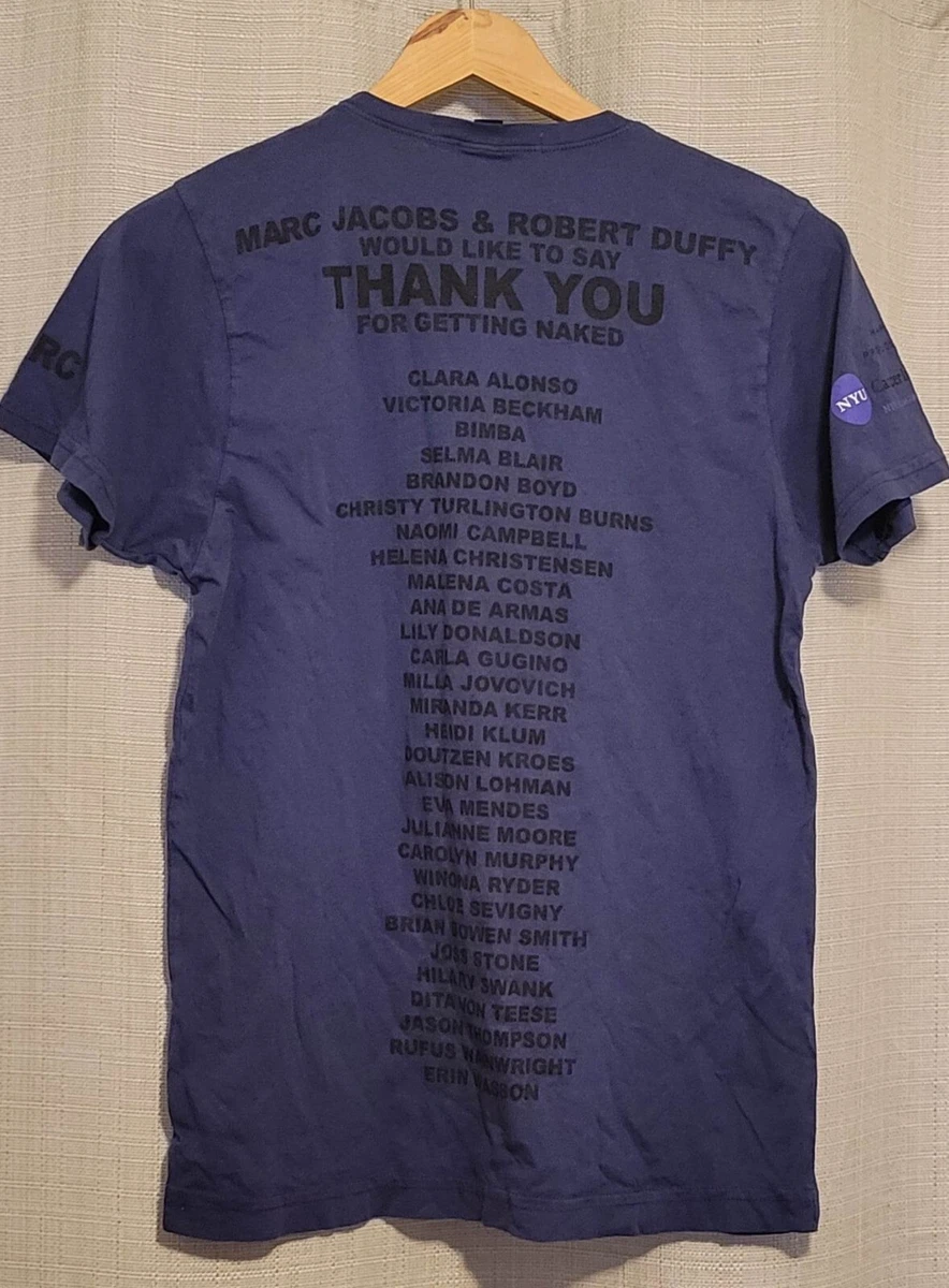 Marc Jacobs Protect Your Largest Organ RARE VINTAGE T-SHIRT,SIZE S MADE IN USA