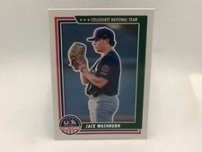 2022 USA Baseball Stars & Stripes JACK WASHBURN #37