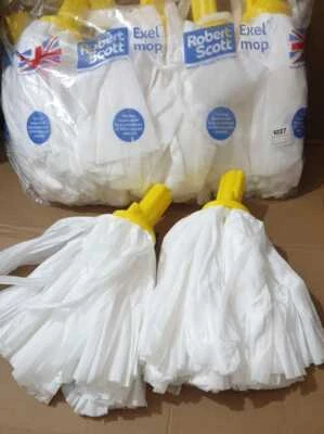 Robert Scott Big White Exel Socket Mop 117g Standard Yellow Color