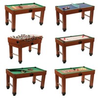 Bandito Multifunktions Spieltisch 9-In-1 Kicker Billard Tischtennis Hockey Uvm