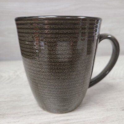 Sango Roma Sage 4814 Olive Green Coffee Tea Mug Cup 4 
