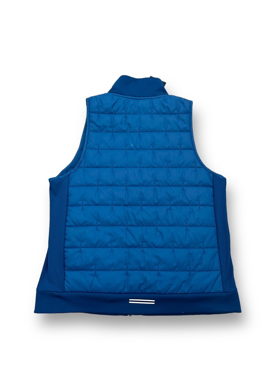 NWT$115 Nike Womenu0026#039;s Synthetic Fill Running Vest Blue DD6084 460 Size  M | eBay