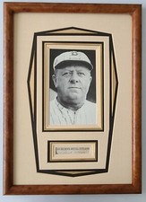 Wilbert Robinson (Uncle Robby) Autograph cut signature PSA/DNA