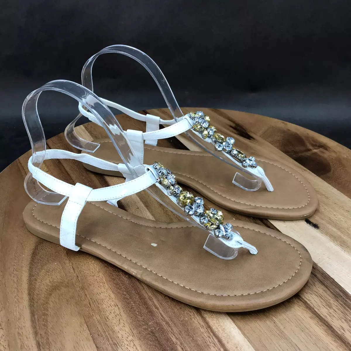 Olivia strappy slingback sandals cheap