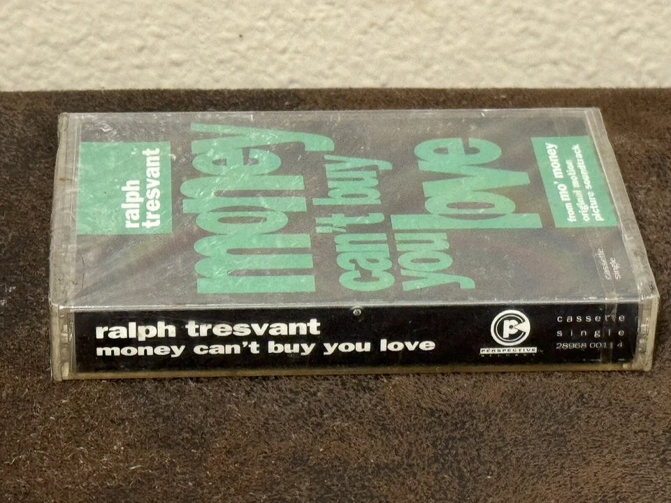 Rare! Ralph Tresvant - Money Can't Buy You Love (1992, Cassette Single) SEALED - Image 2 of 4
