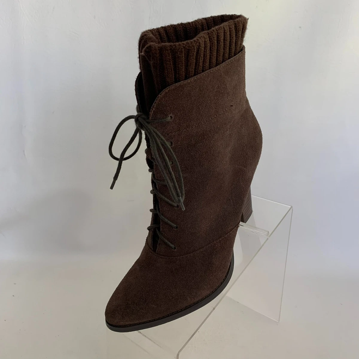 Construction boot cheap heels