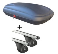 Dachbox VDPBA320L Carbonlook+Alu DachträGer Vdp FüR FüR Kia Venga 5TüRer Ab 10