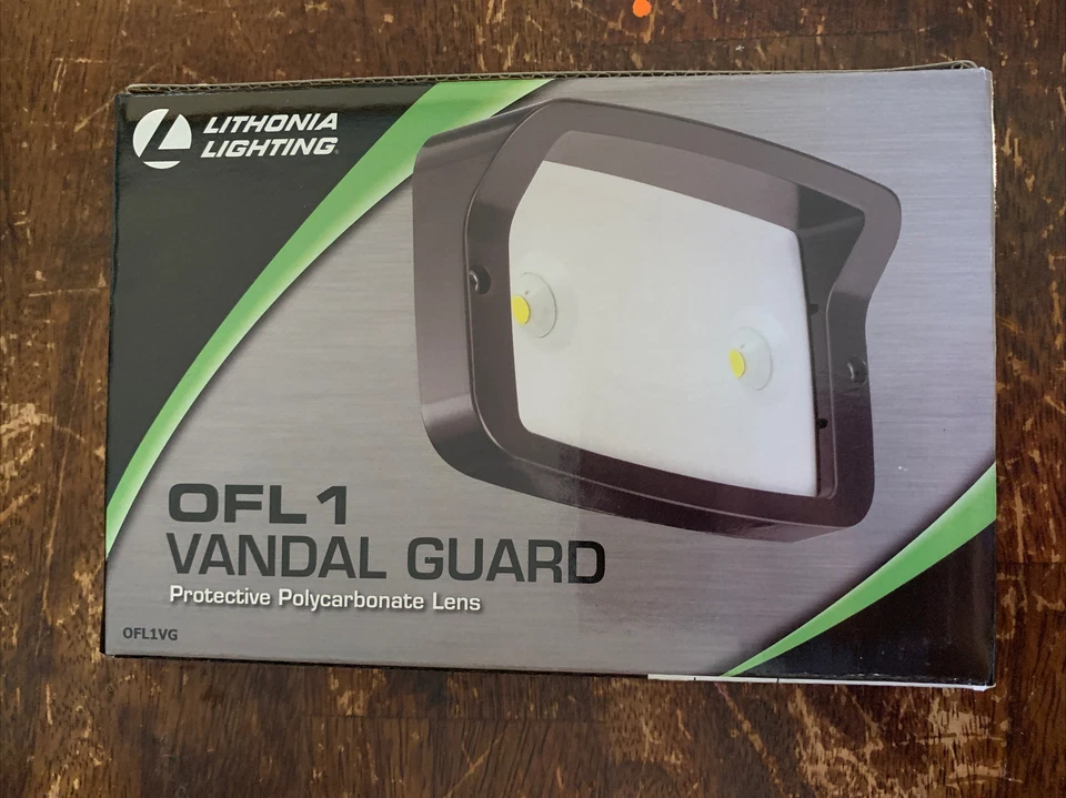 Protector antivandálico lente policarbonato protector Lithonia Lighting OFL1VG Foto 2 de 3