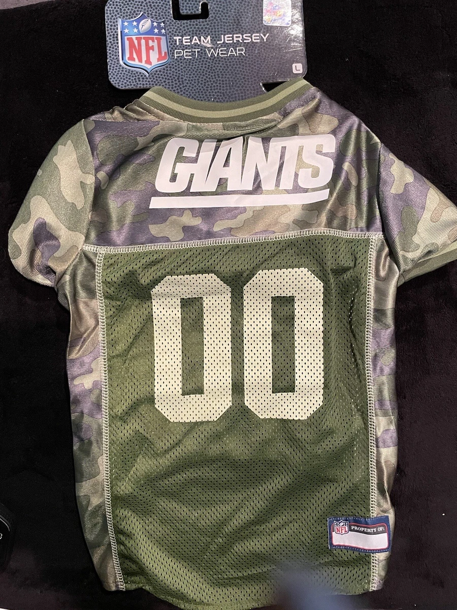 New york top giants pet jersey