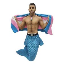 RARE December Diamonds TRANS MAN Merman Ornament Ltd. Ed.  2022 - Brand New