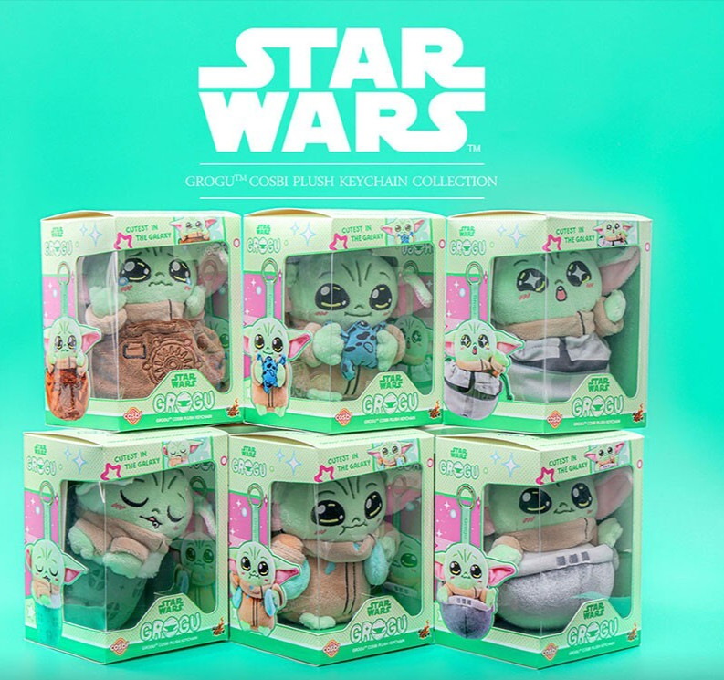 HOT TOYS STAR WARS 2025 JAPAN CELEBRATION GROGU Cosbi Plush