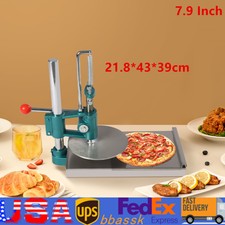 7.9inch Manual Pastry Press Machine Commercial Dough Pizza Bread Pies Maker