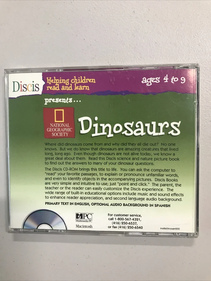 National Geographic Dinosaurs Cd Rom - Image 2 of 3